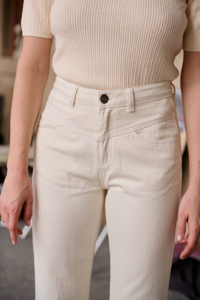 Džinsai BEIGE