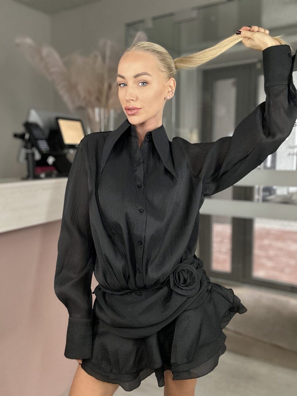 Suknelė su rože - Image 7