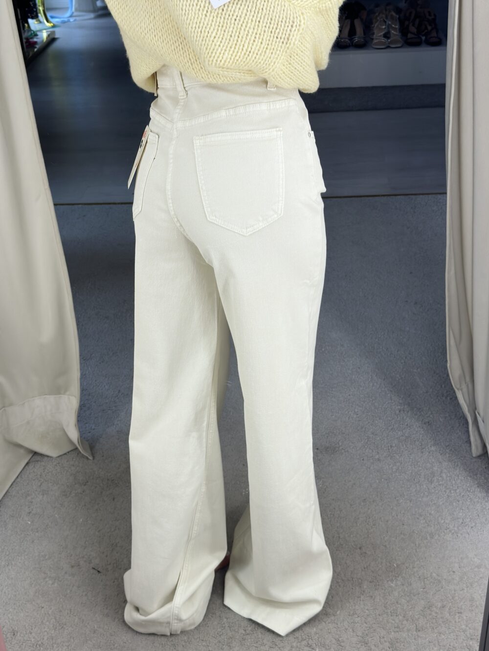 Džinsai WIDE CREAM - Image 5