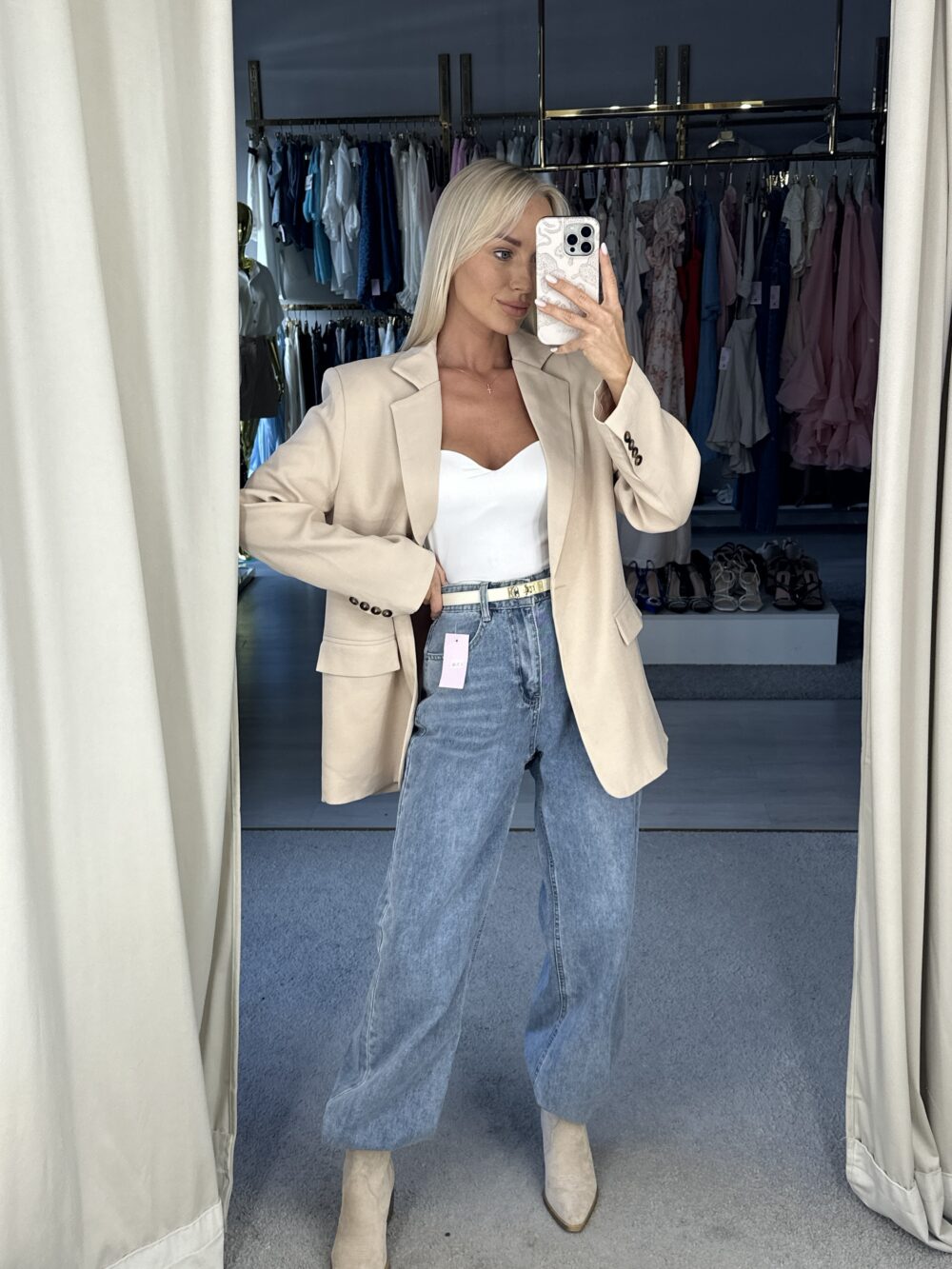 Švarkas BEIGE - Image 2