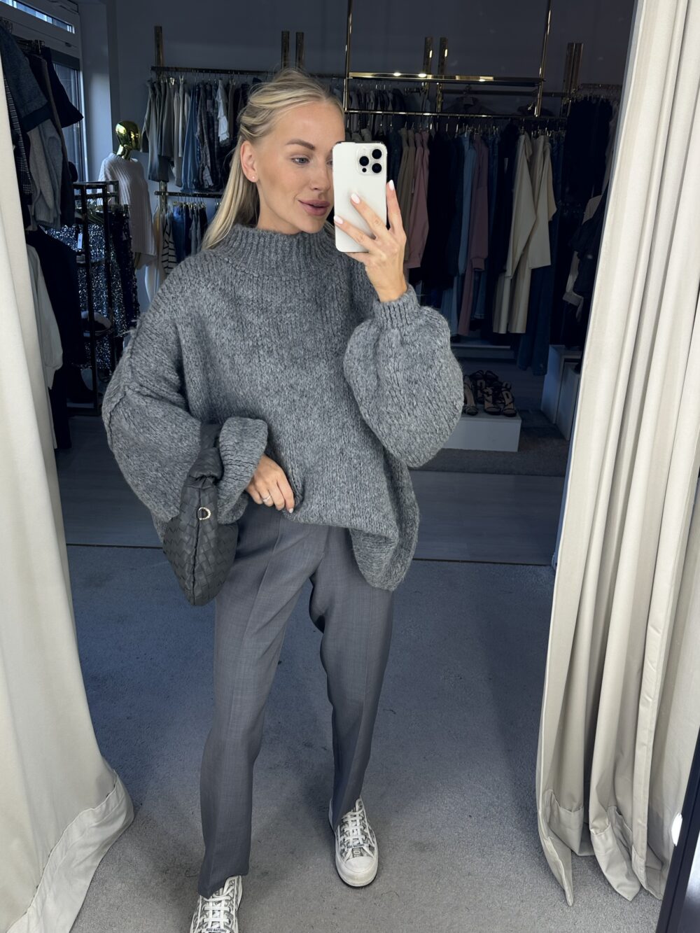 Oversize megztinis su vilna - Image 7