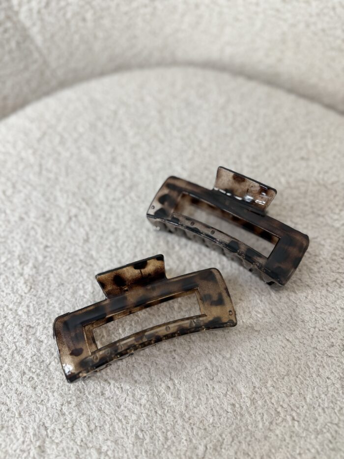 Leopardo rašto segtukas Square