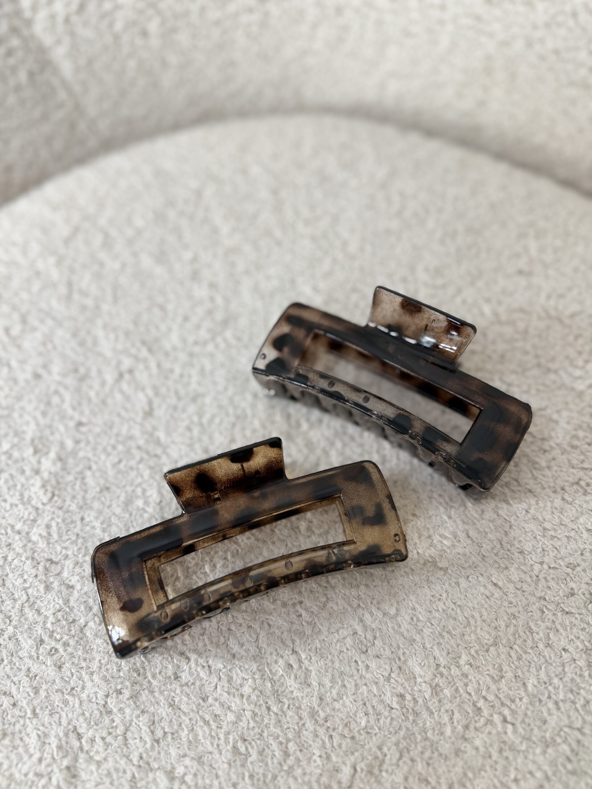 Leopardo rašto segtukas Square