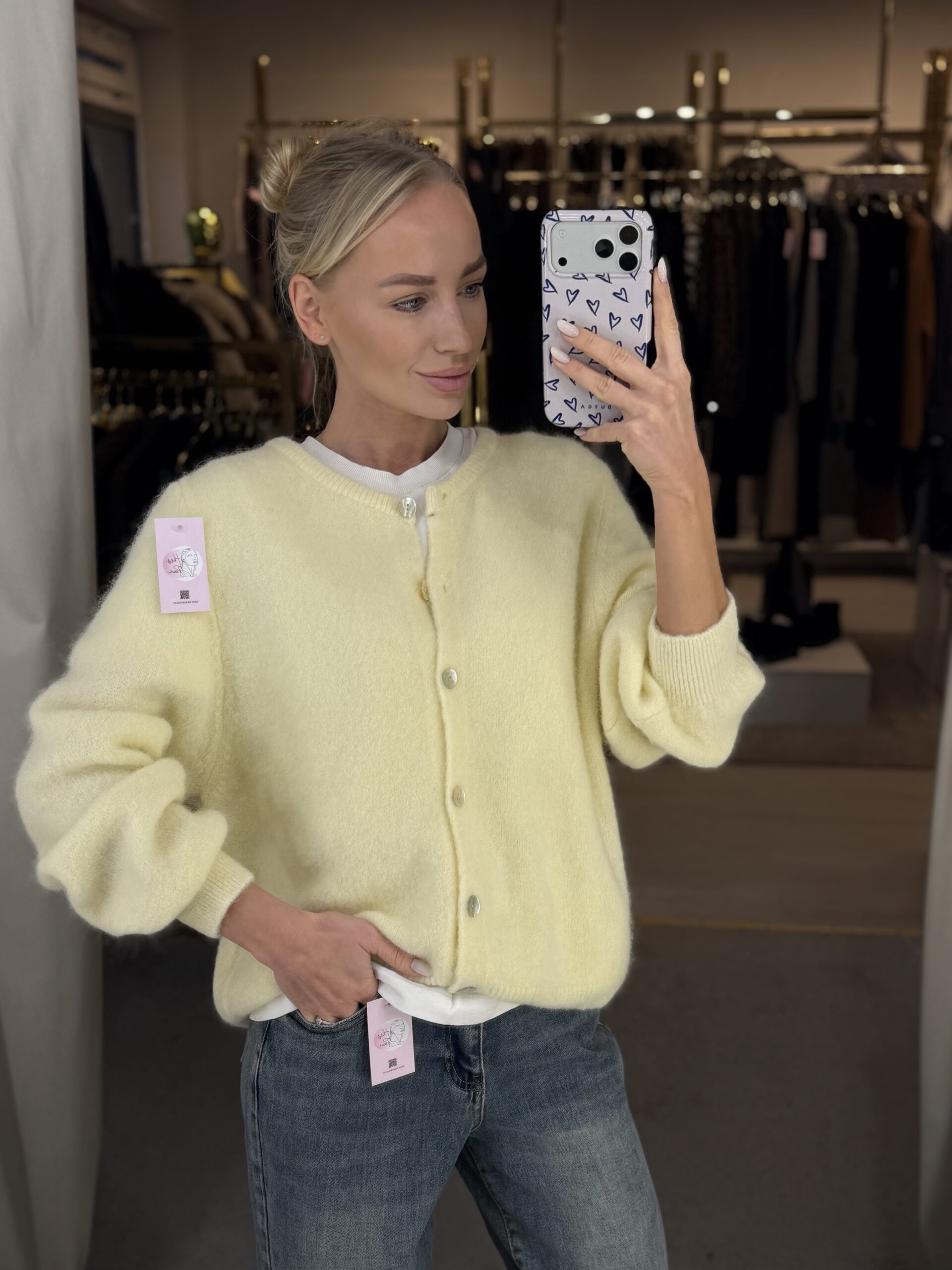 Alpakos kardiganas BUTTONED