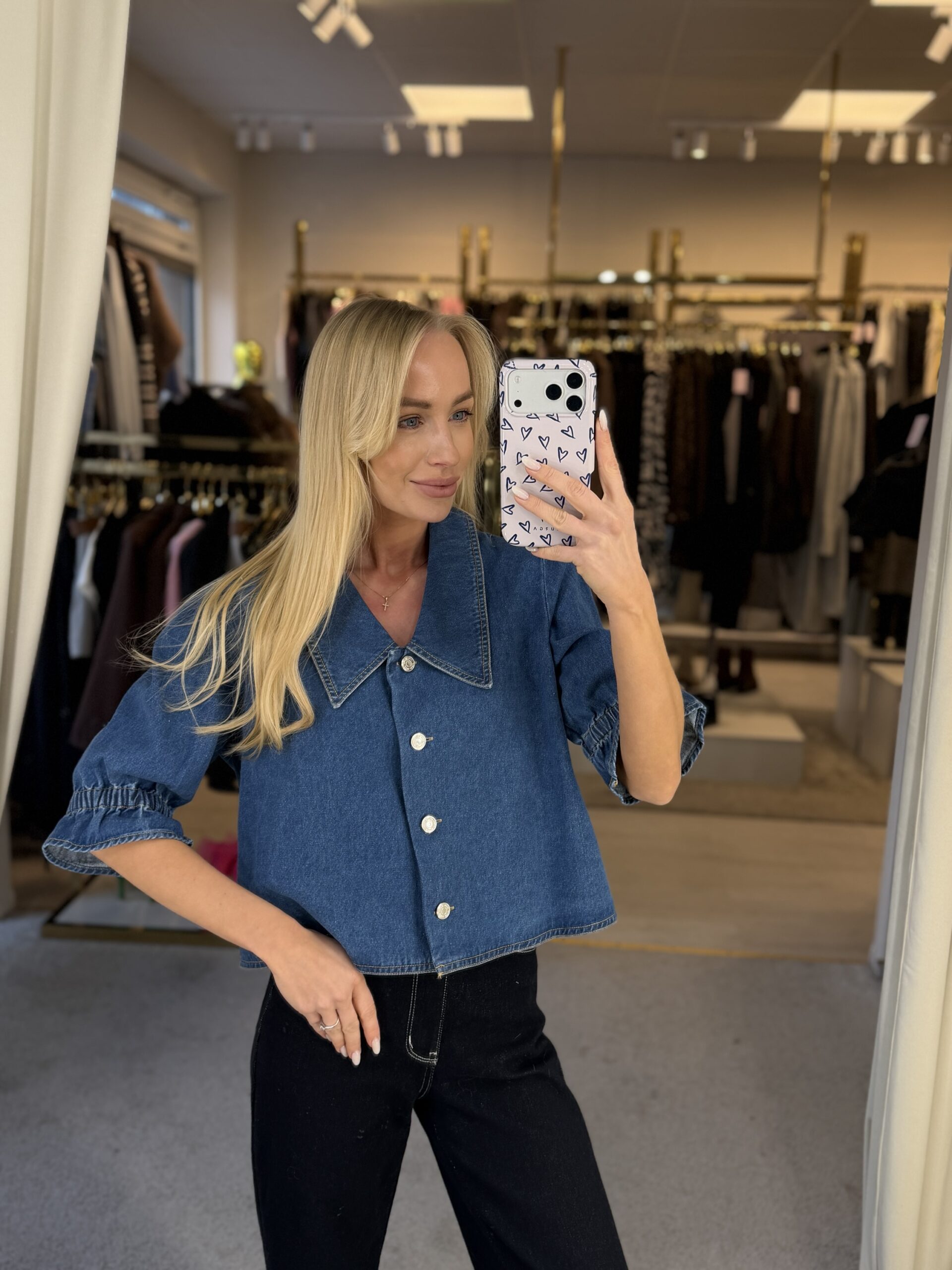 Džinsinė palaidinė ELEGANT