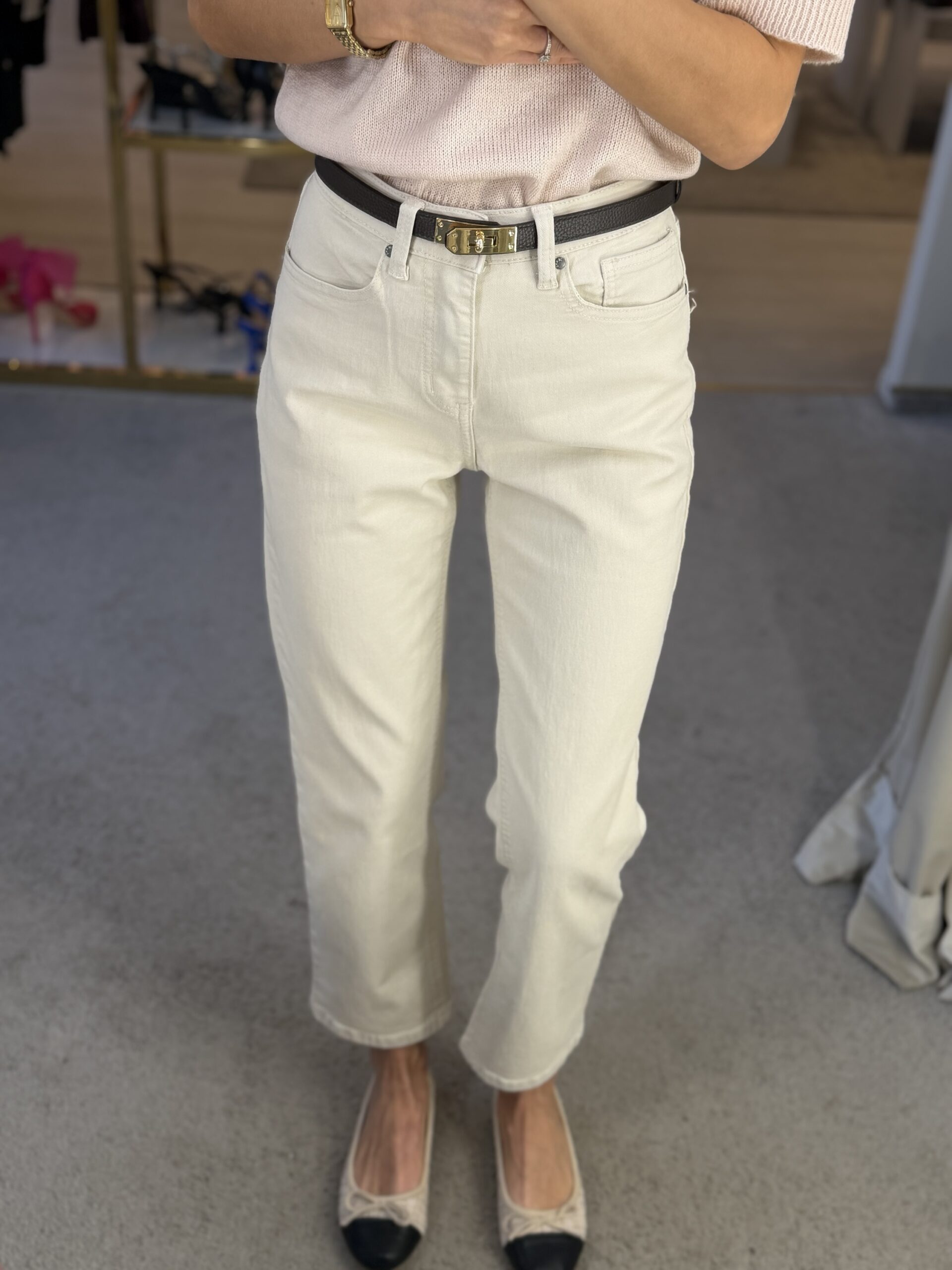 Džinsai ankle-length