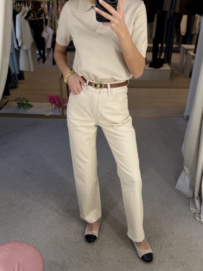 Tiesūs džinsai Solange