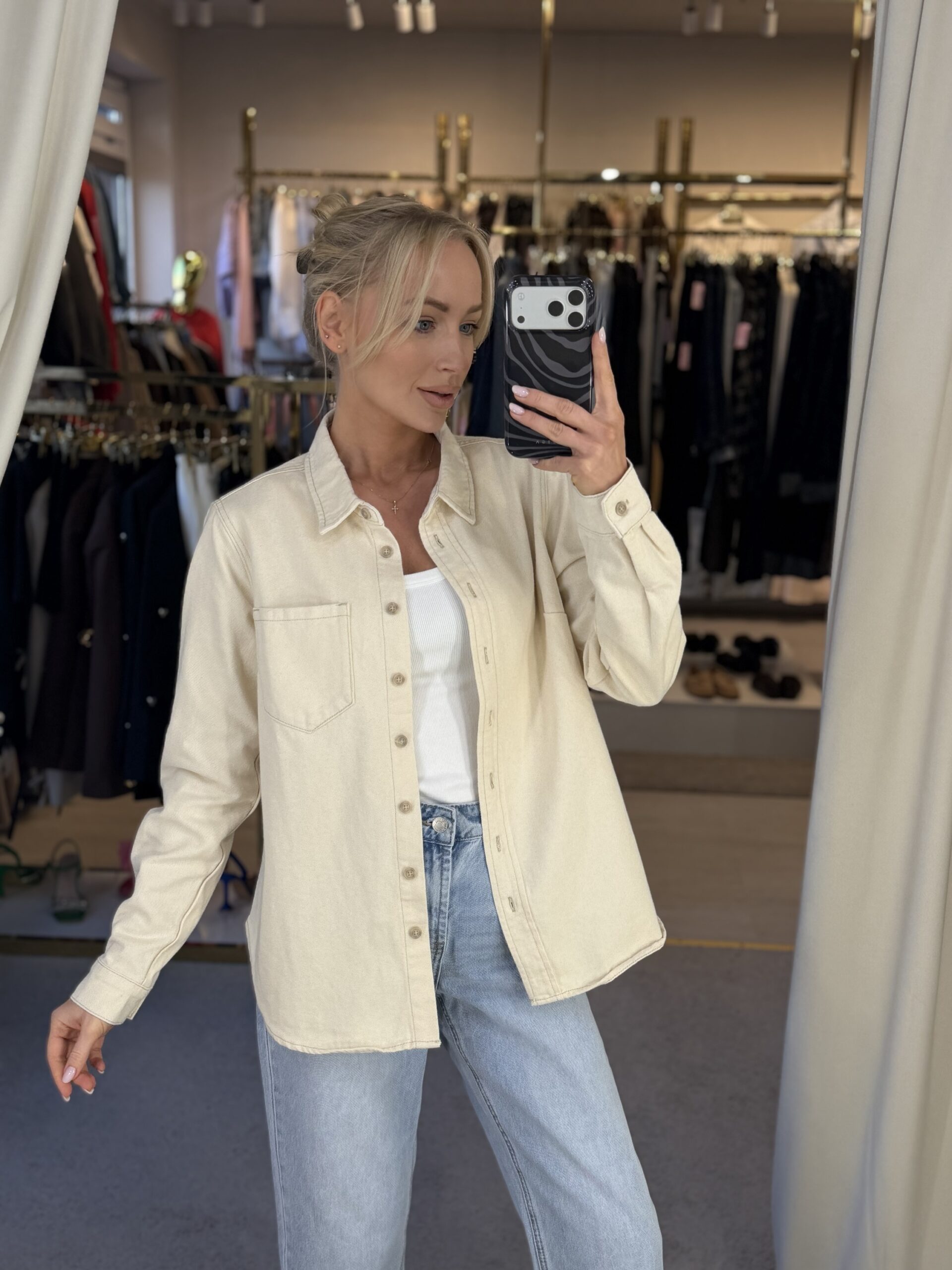 Džinsiniai marškiniai ORINJE