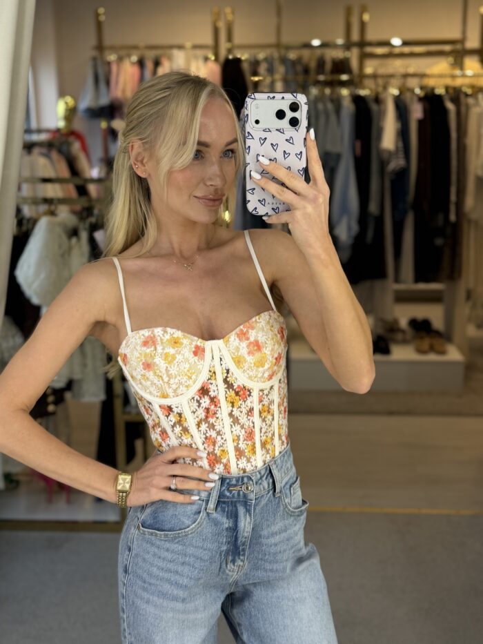Bodis Floral - Geltona, M/L
