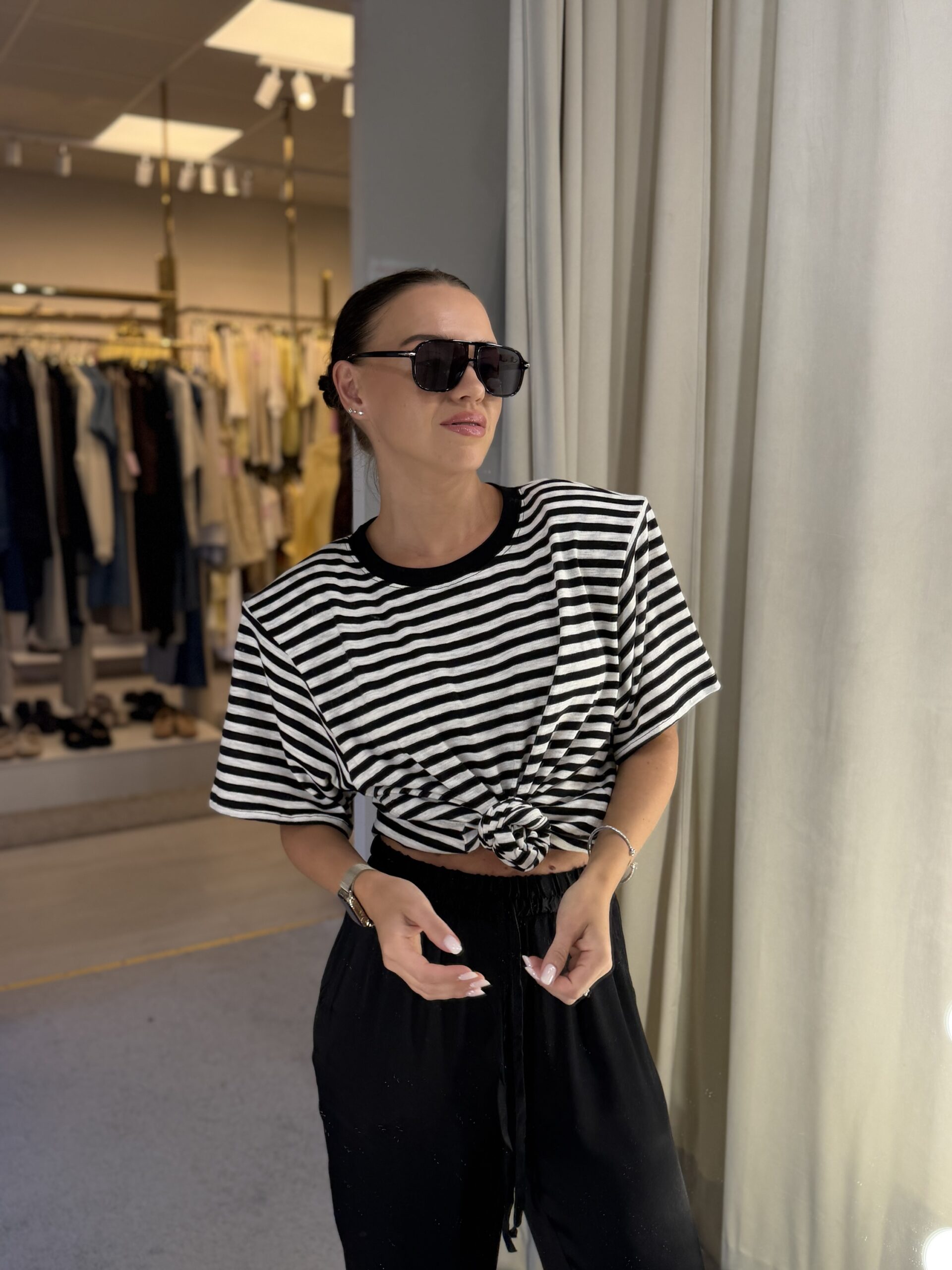 Marškinėliai su petukais STRIPES