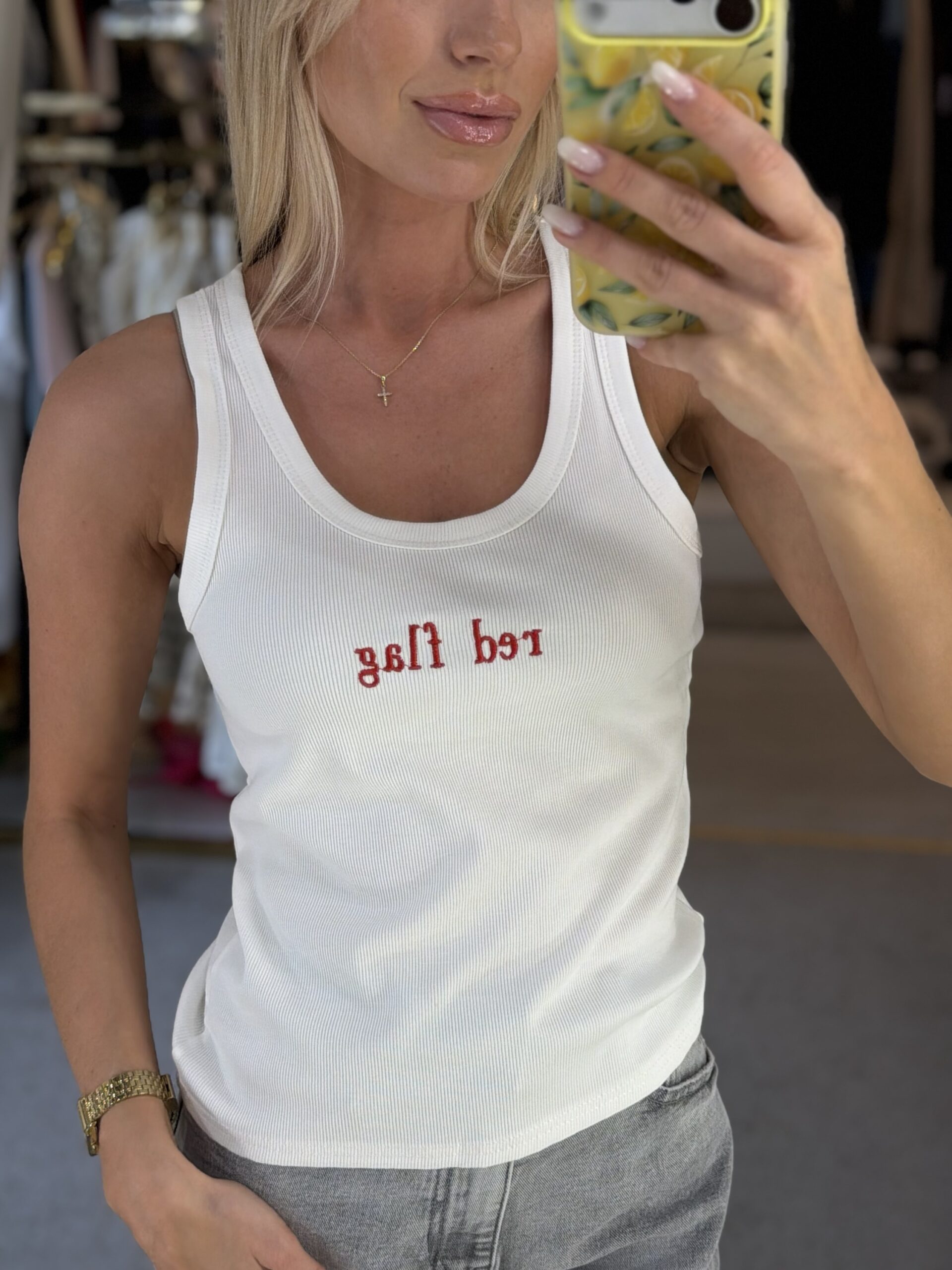 Tank top RED FLAG