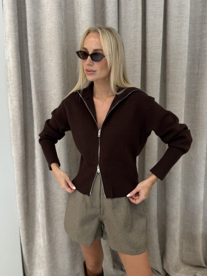 Megztinis ZIP COLLAR