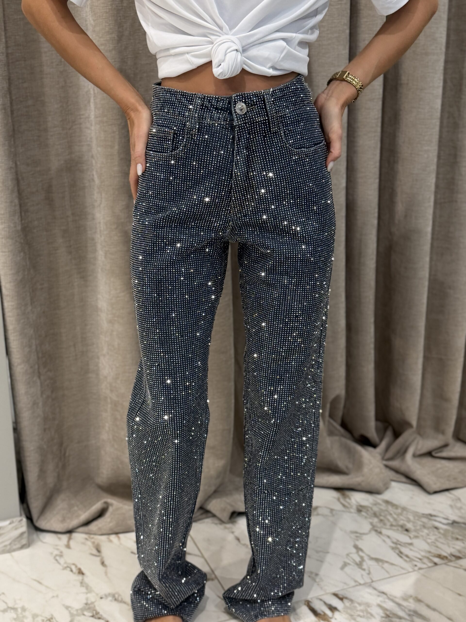 Džinsai SPARKLE BLUE